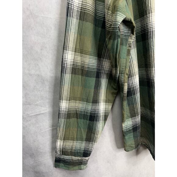 Vintage Levi’s Men Long Sleeve Button Down Shirt Size XL Green - Picture 3 of 7